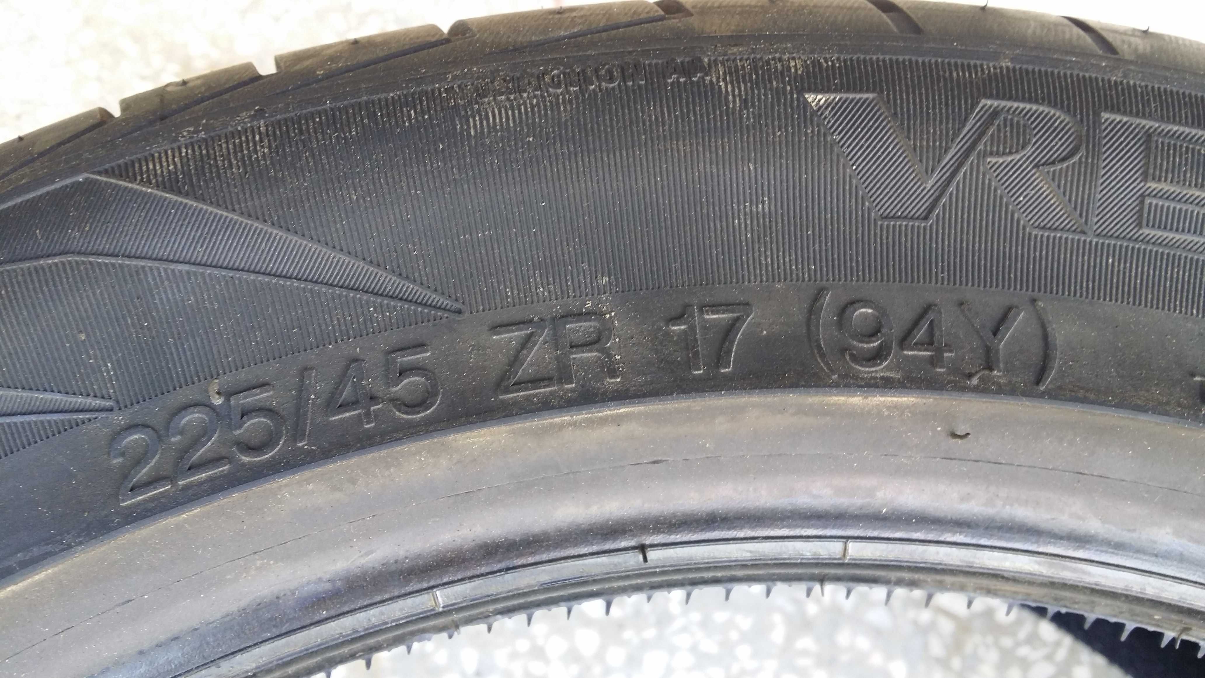 Чисто нова лятна гума VREDESTEIN Ultrac Vorti 225/45 R17 94Y.