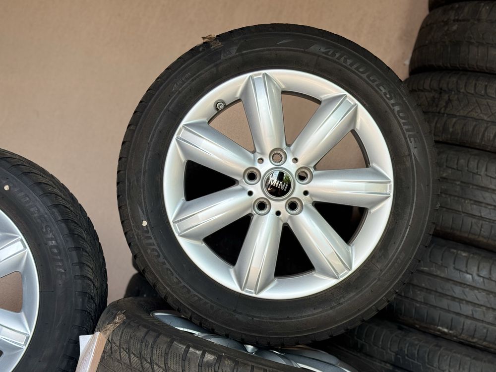Jante 17” MINI F60 Countryman cu anvelope M+S  senzori TPMS 2023