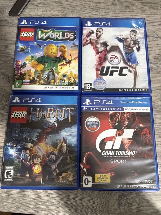 Срочно продам игры на ps4
