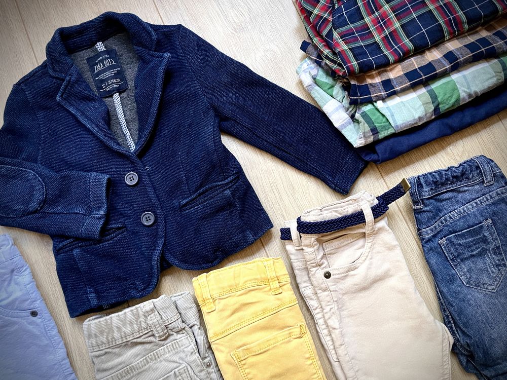 Сет дрехи за момче Benetton, Zara, HM, размер 86-92