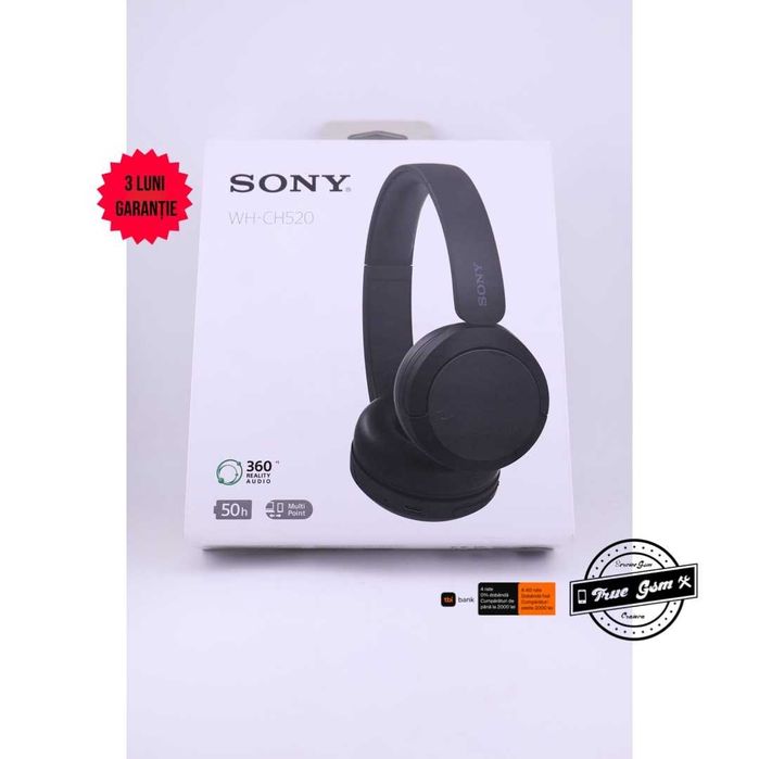 Sony WH-CH520 Black | TrueGSM