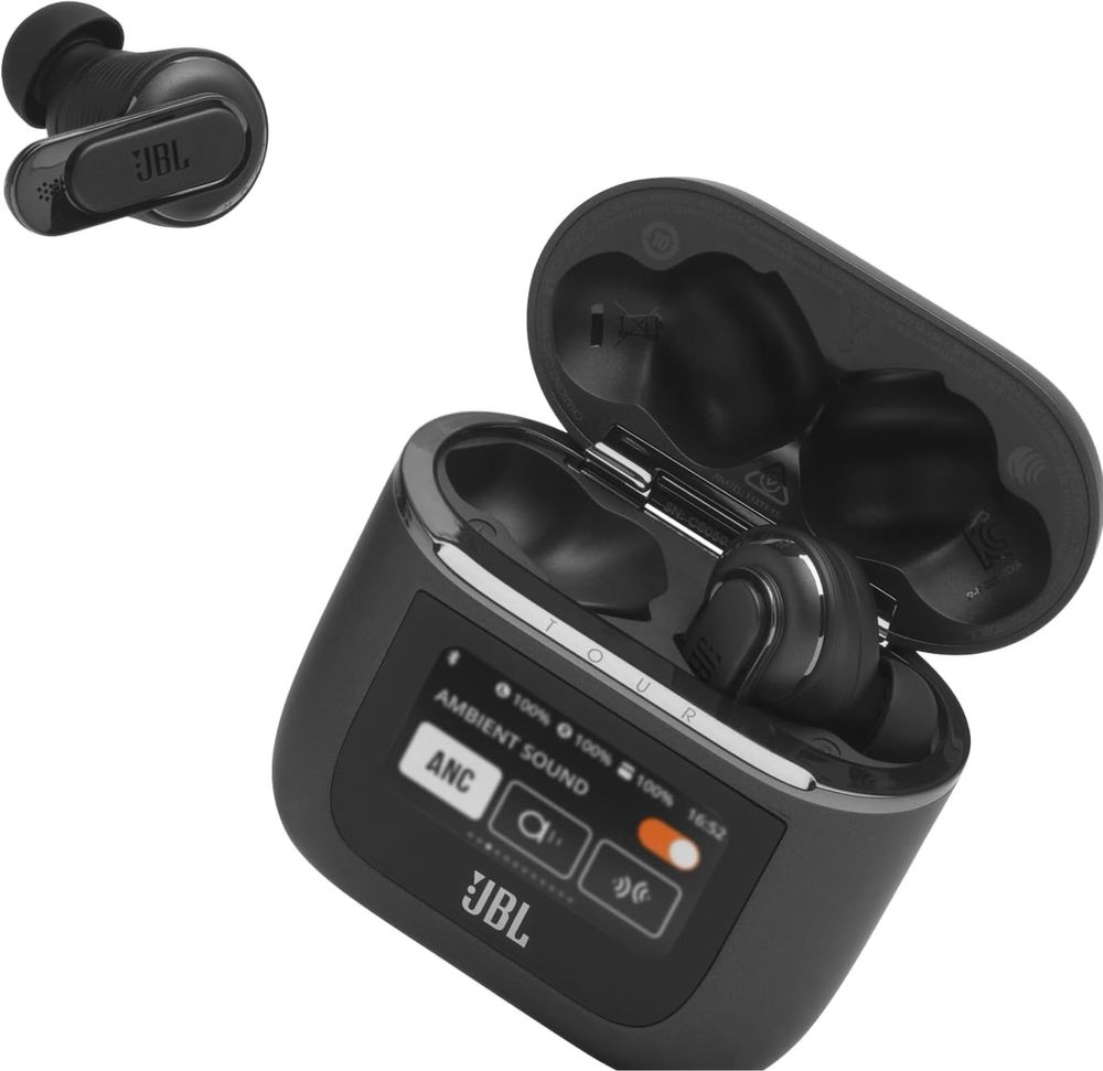 НОВО!!! Слушалки in-ear JBL Tour Pro 2, True Wireless, Smart Case