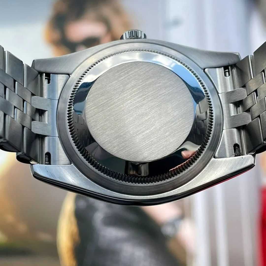 Часовници 36/41mm сребристо-черен циферблат