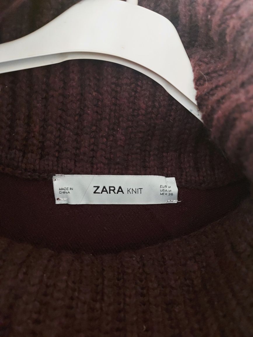 Плетено пончо Zara