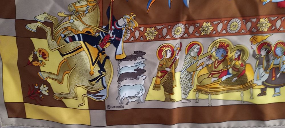 Eșarfă Hermes 90 copacul