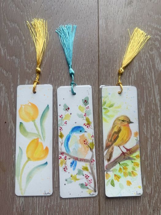 Mini picturi care pot fi semne de carte