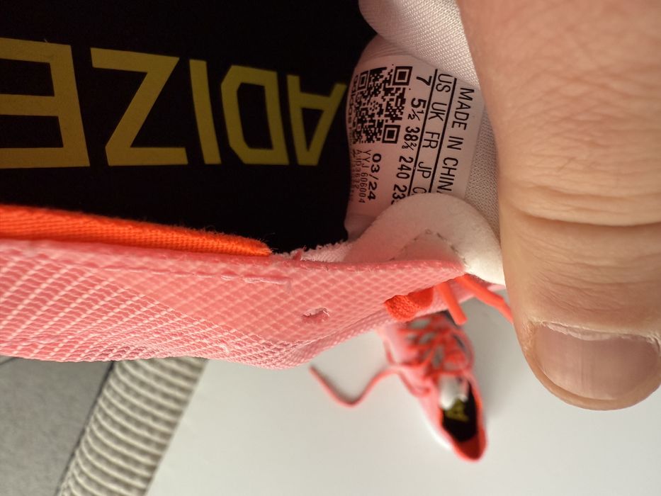 Adidas Adizero marimea 38 2/3 noi, originali
