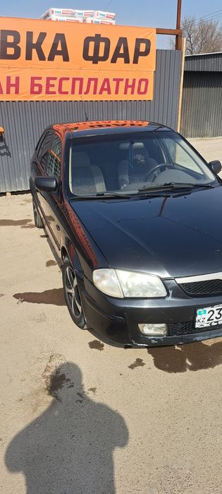 Мазда 323 BJ. 1999 г.в обмен на авто и участок в Карасайском районе