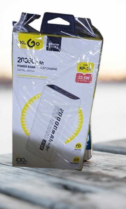Преносима батерия KLGO KP-34, 20000mAh