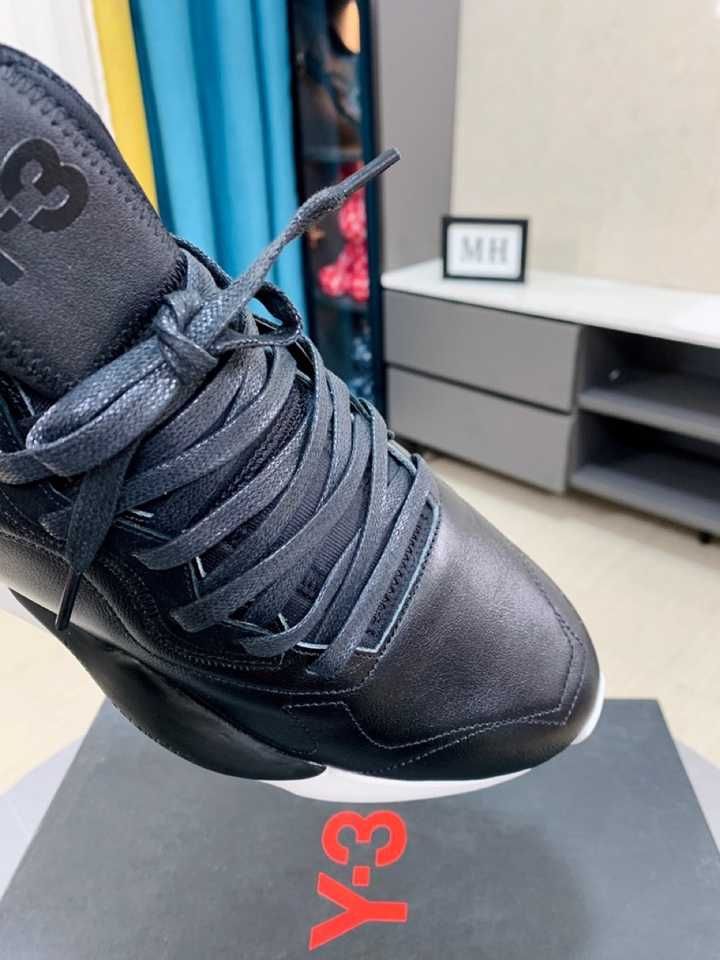 Adidasi Y-3, Kaiwa - White Premium din Piele NOI Yohji Yamamoto Y3