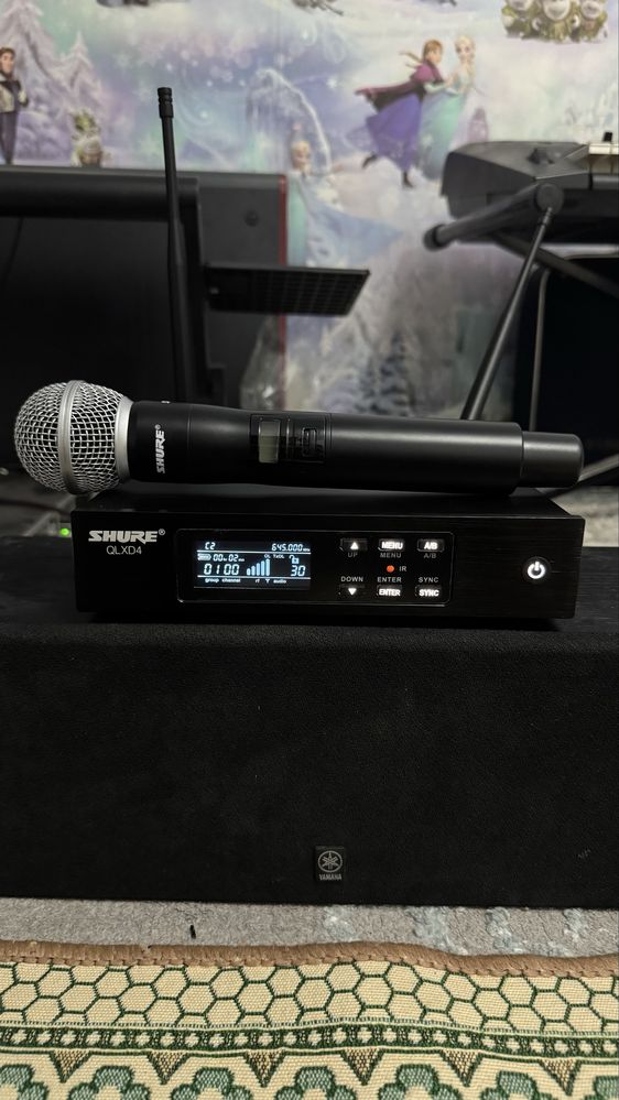 Двойной микрофон Shure QLXD4