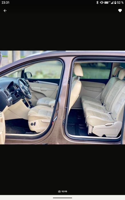 Vand SHARAN 2.0 euro 5 Automat 2011 full obtiuni