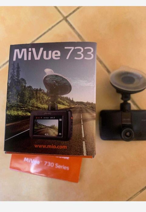 Camera video auto Mio MiVue 733 WIFI, GPS incorporat, Full HD