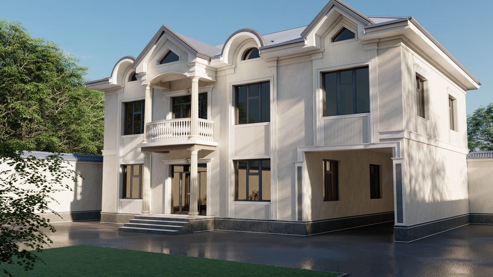 Arxitektura xizmatlari, landshaft dizayni, uy chizmalari