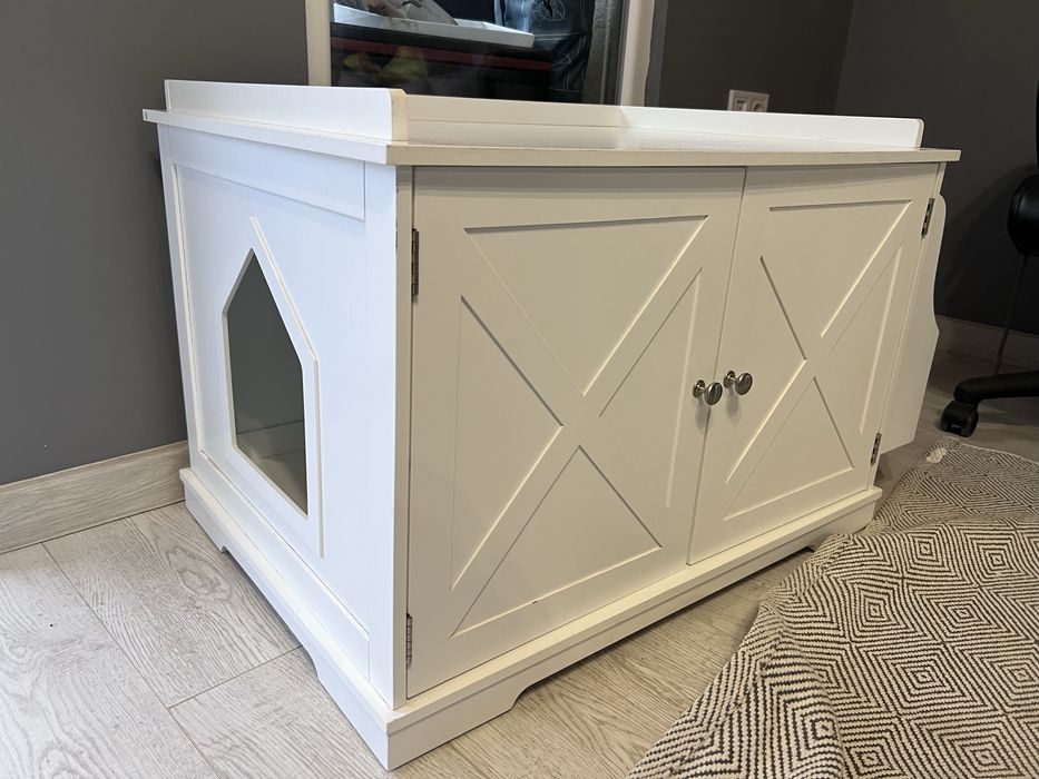 Шкаф 85/55/60 пригоден за котешка тоалетна