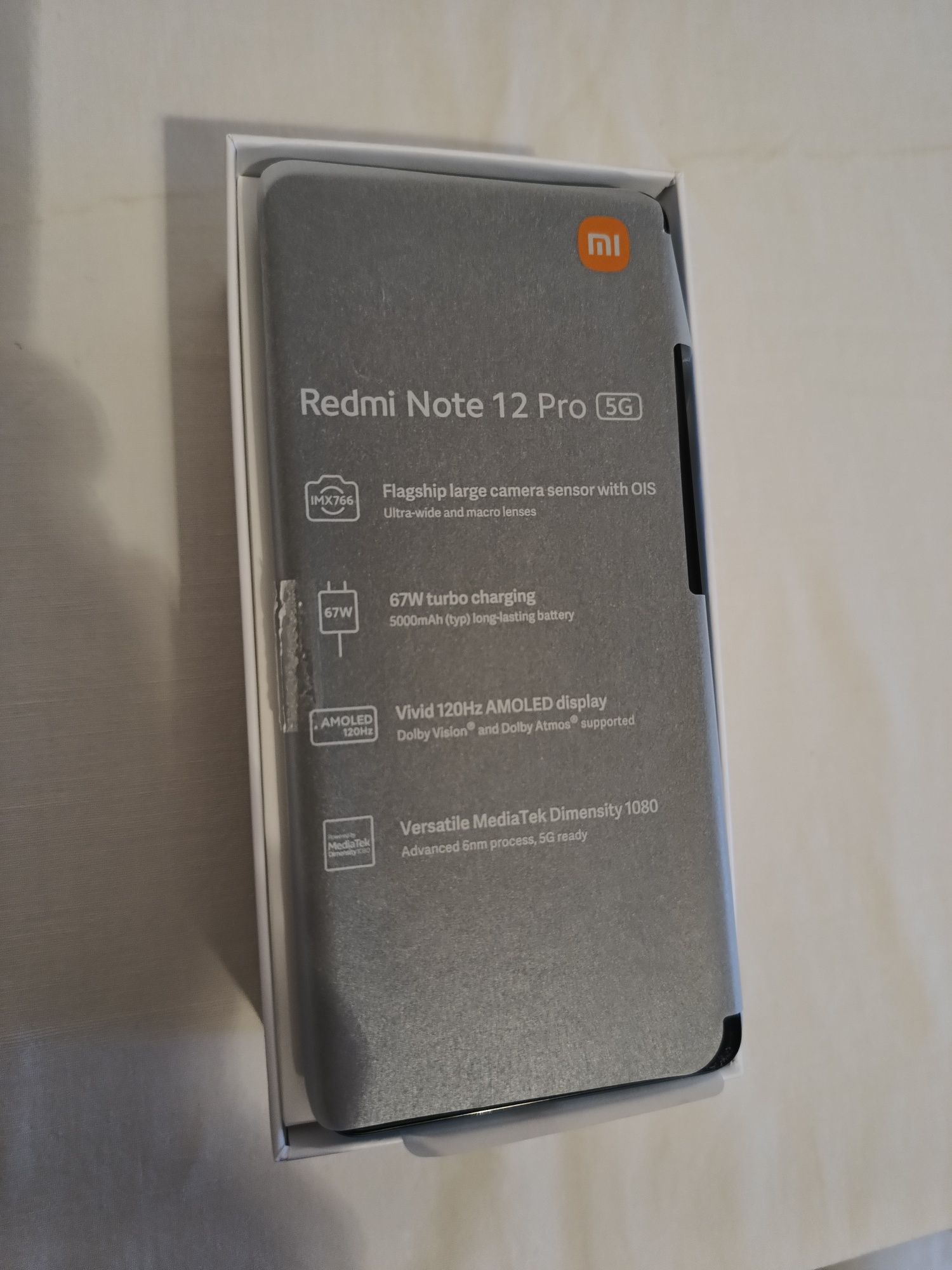 Redmi Note 12 PRO 5G, Nou