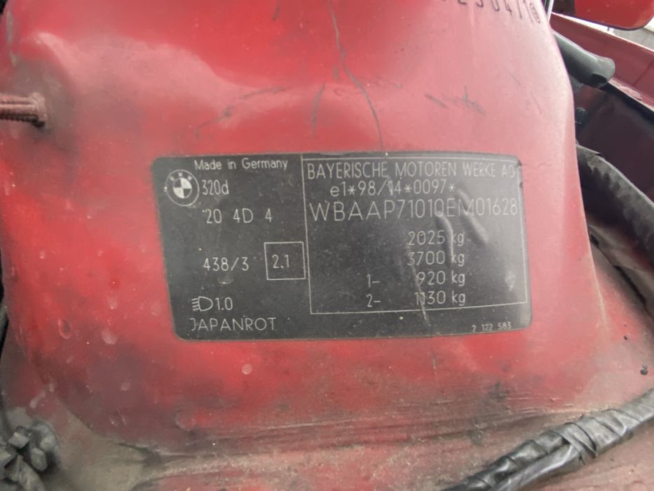 BMW E46 комби Facelift автомат 320D M47D20 150 коня НА ЧАСТИ