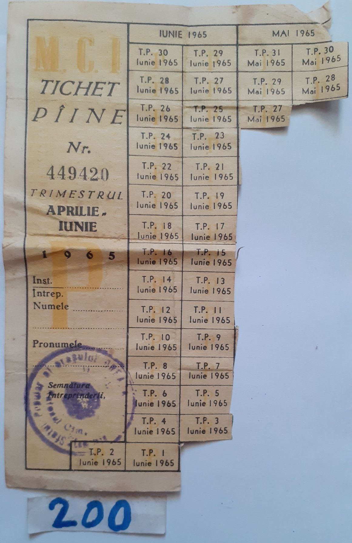 Tichete de colecție nu trimit în țară predare personal prefer în centr