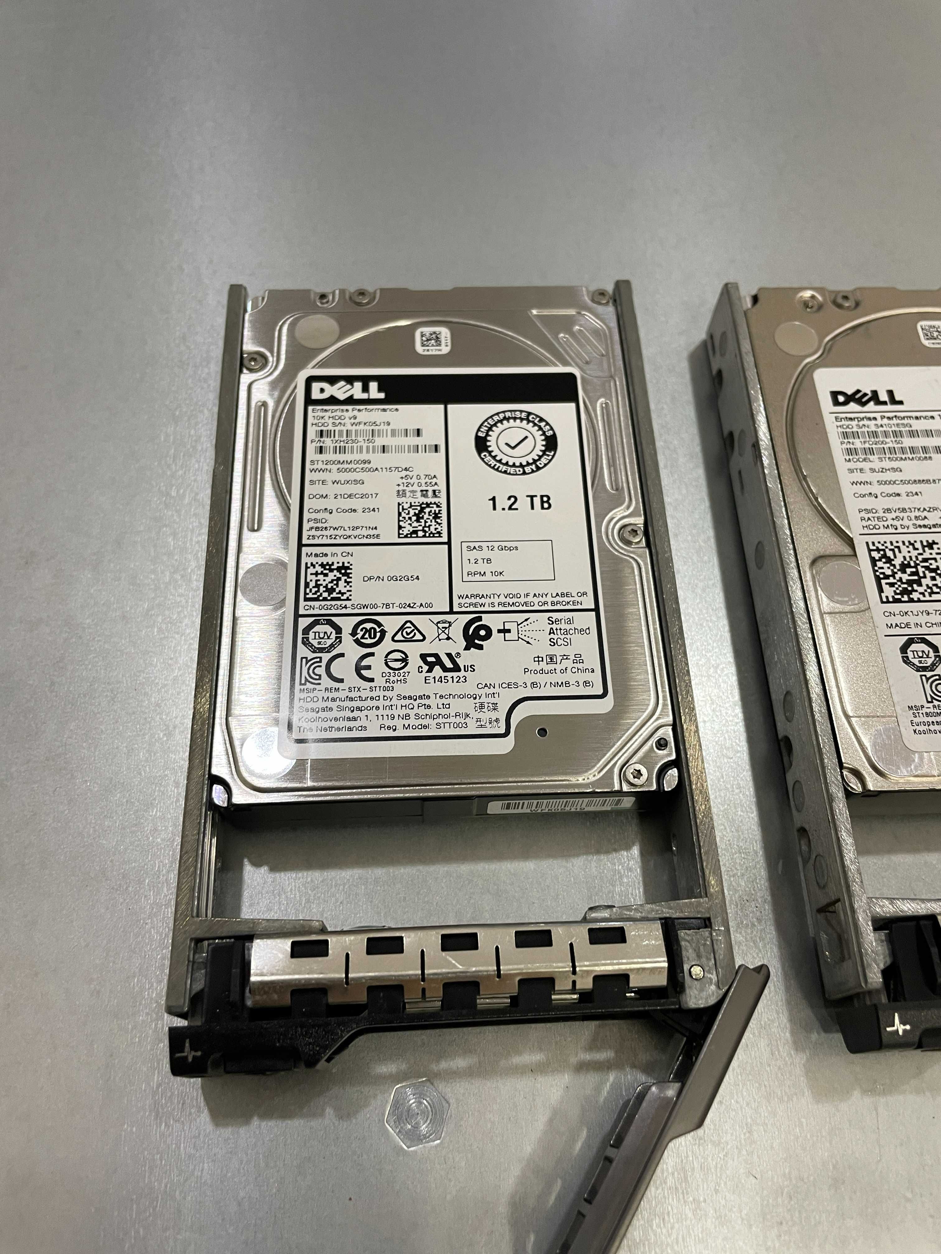 Hard Disk Storage 2.5", 1.2 TB 10000rpm, SAS 12Gbps, Dell ST1200MM0099