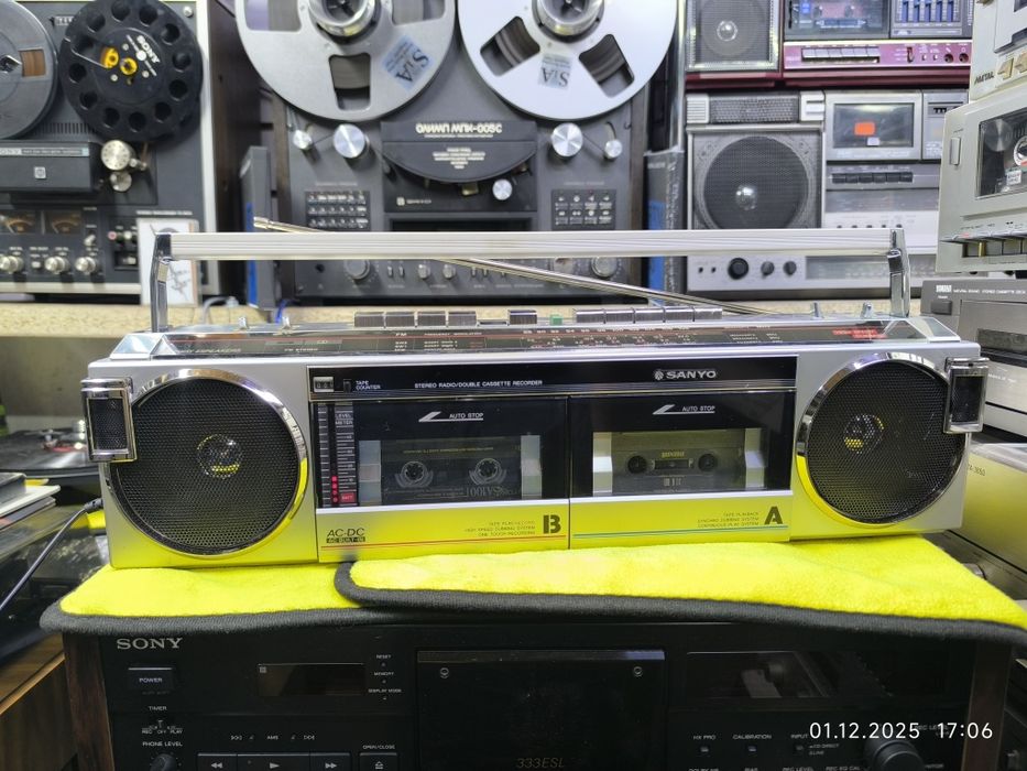 SANYO,японская 2х кассетная магнитолла ! НОВОГОДНИЕ СКИДКИ! в Алматы и