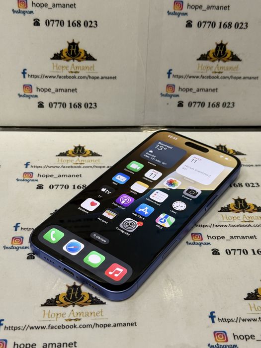 Hope Amanet P7 Iphone 16 Plus 128 Gb