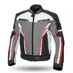 Текстилно мото яке за мотор ADRENALINE SOLA 2.0 BLACK/GREY/RED
