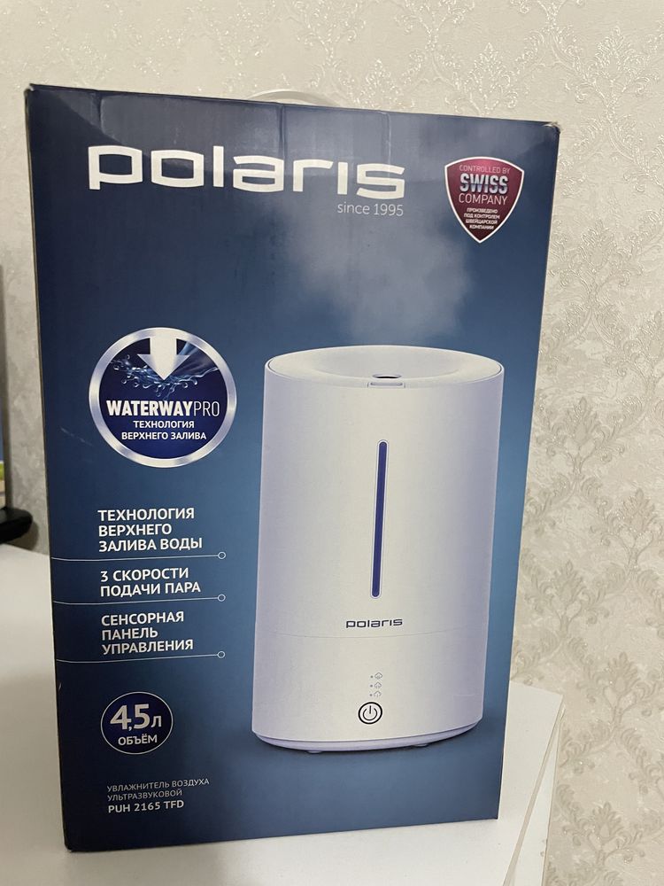 Увлажнитель воздуха Polaris. 4,5о