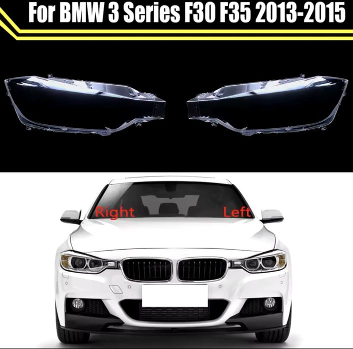 Sticla geam capac stanga dreapta far BMW Seria3 F30 F31 2012-2015