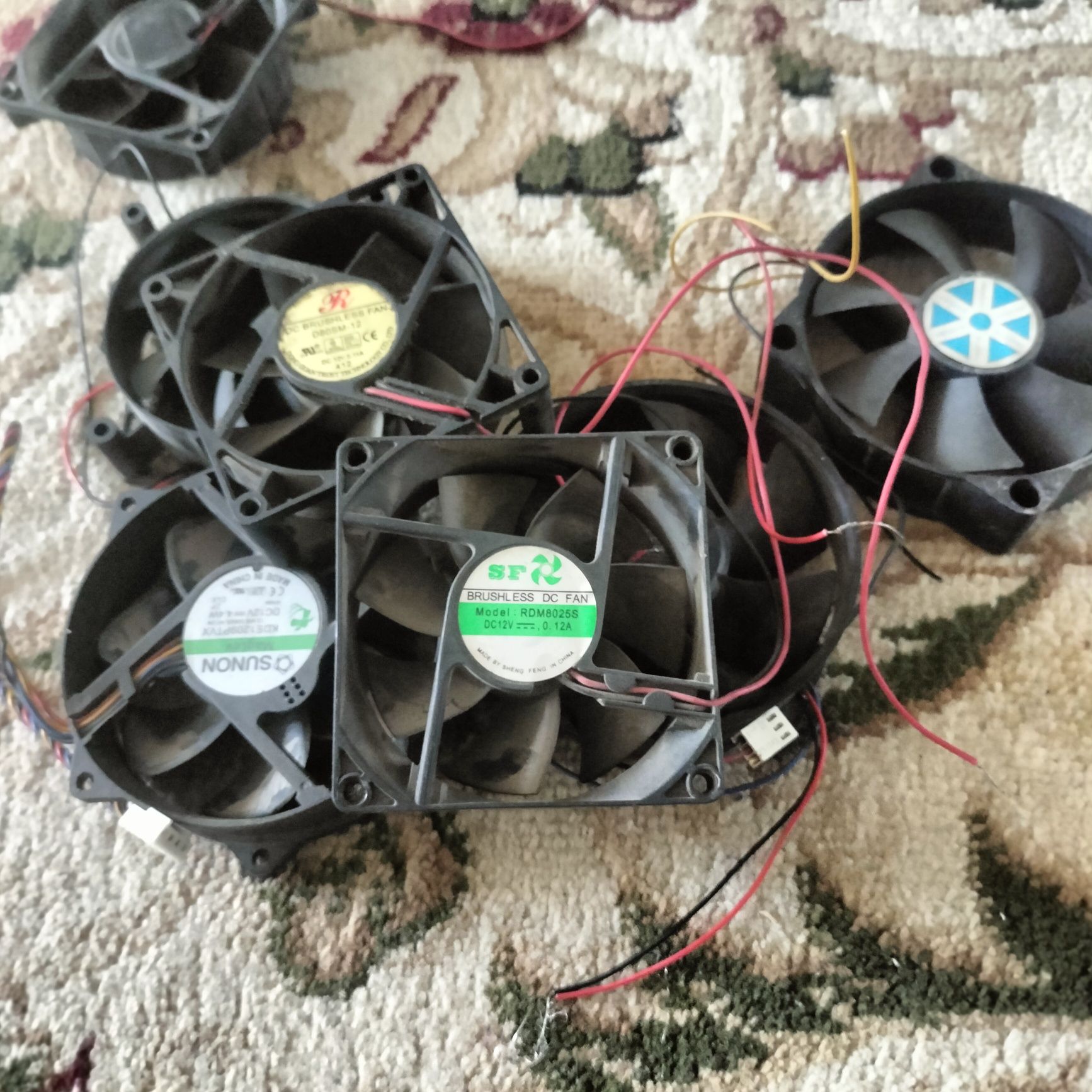 Вентиляторы, прочее комплектующие для инкубатора