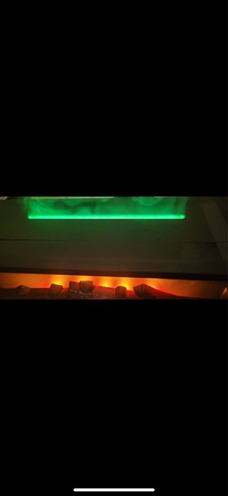 Semineu, umidificator cu flacara cu ultrasunete