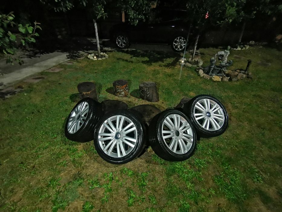 Jante aliaj r17  VW cu cauciucuri vara Hankook   225/45/r17