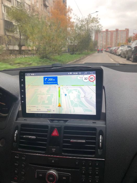 Navigatie Mercedes C Class W204 ( 2006 - 2012 ) Nou Garantie Camera