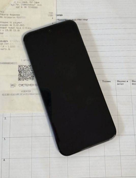 ^^^КАТО НОВ 256GB Huawei Nova 13 Гаранция от A1 до 2027г Black | Черен