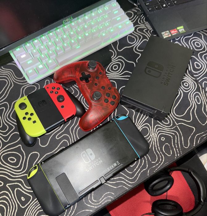 pachet complet Nintendo swich + controller