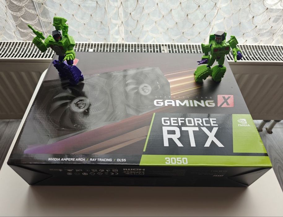 Продам видеокарту MSI RTX 3050 Gaming X 8GB