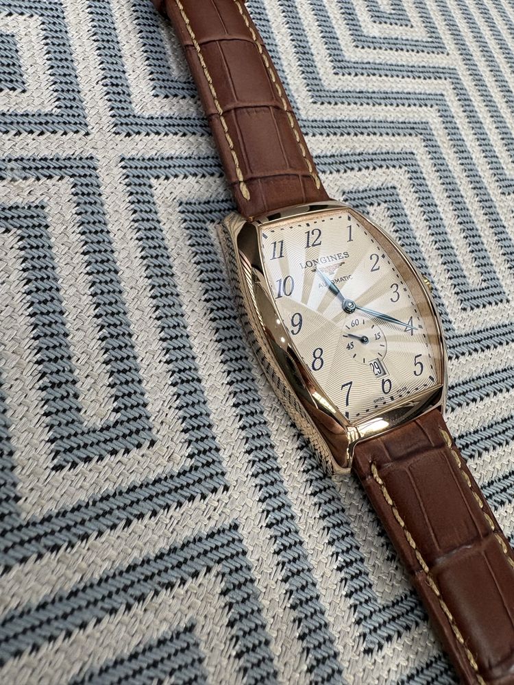 Златен часовник Longines Evidenza Solid 18k rose gold