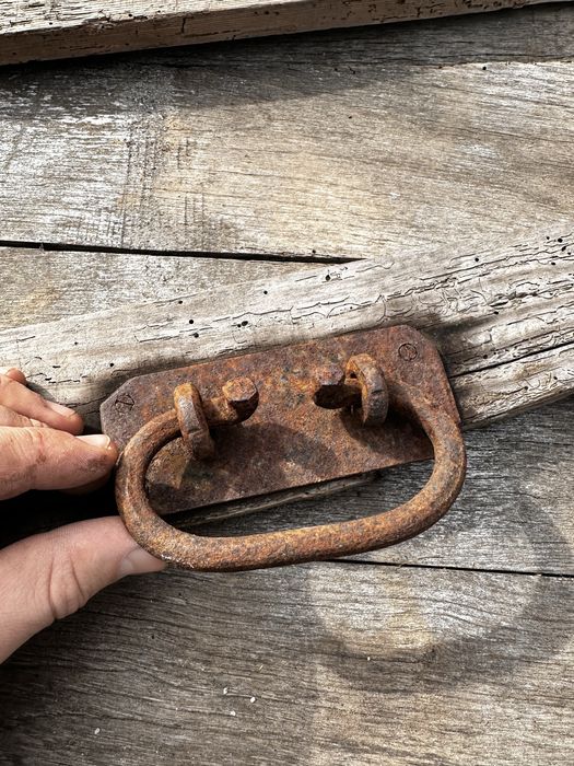 Elemente fier forjat de la un cufar vechi