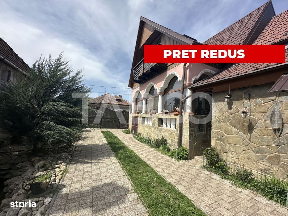 Casa de vanzare 5 camere zona barbeque  salon de evenimete ciubar