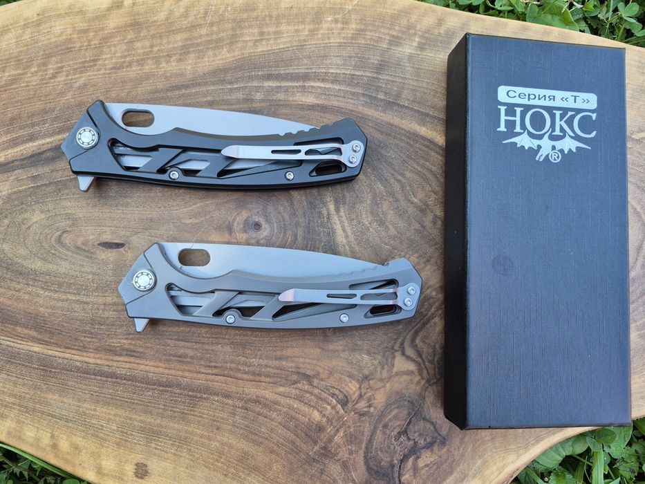 Руски сгъваем нож НОКС МАЙОР нов модел