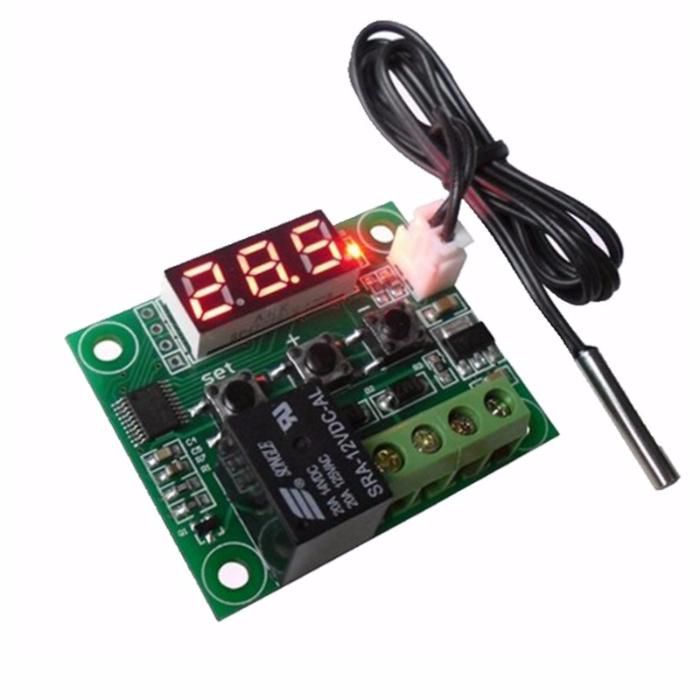 Termostat electronic digital universal 12V releu 20A sonda temperatura