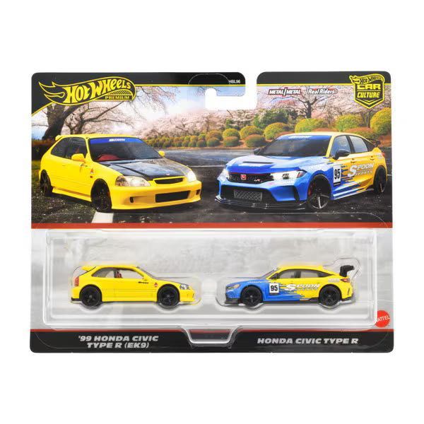 Hot Wheels Premium 2025 Honda Civic Type R Pack 2 SPOON