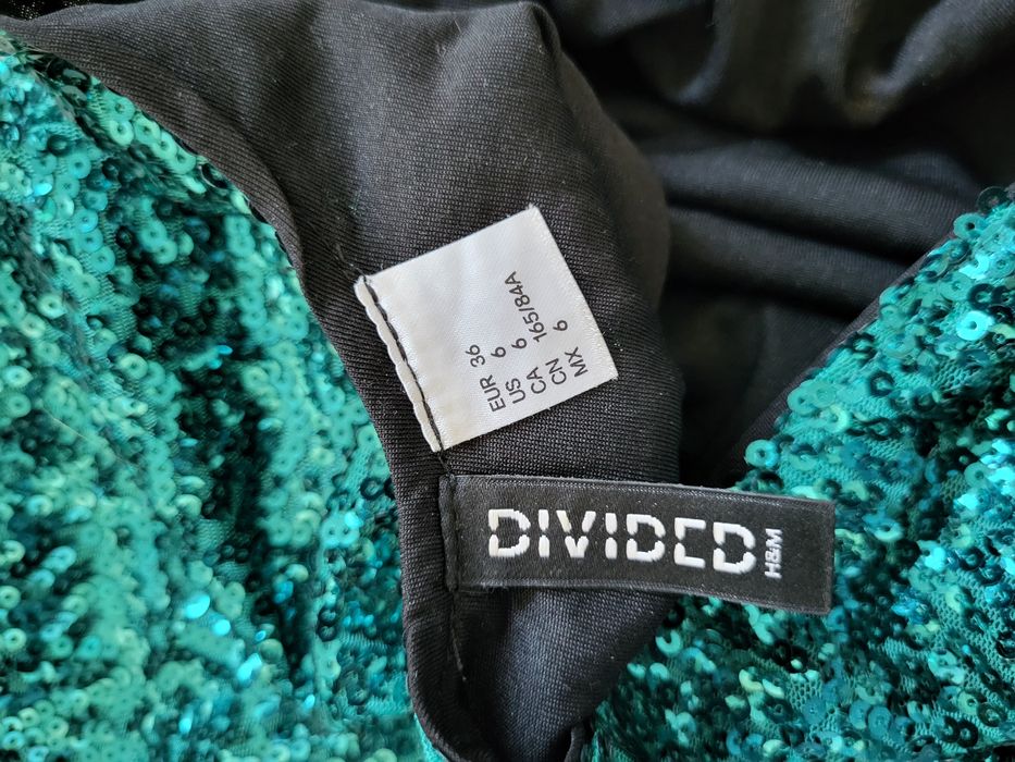 Rochie turcoaz cu paiete