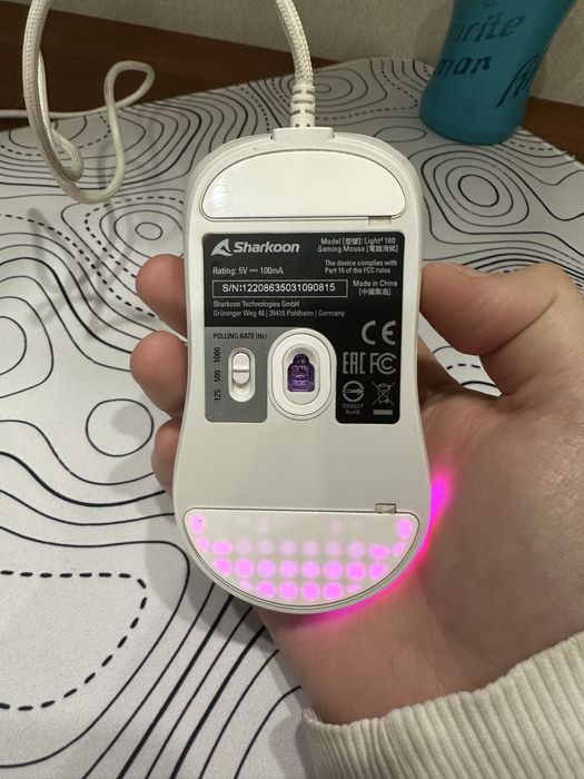 Игровая мышь sharkoon light2 180