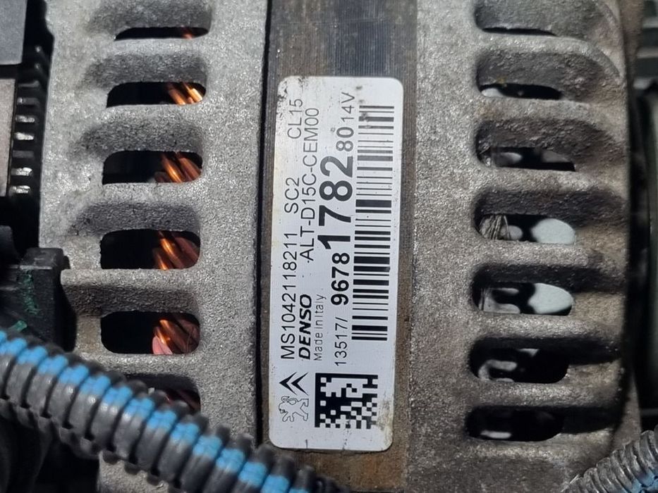 Alternator Peugeot 3008 II 1.2 B 2016 - 2020 131CP 1199CC HNY (EB2DTS) HNS (EB2ADTS) ...