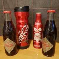 Sticle si pahare Coca Cola