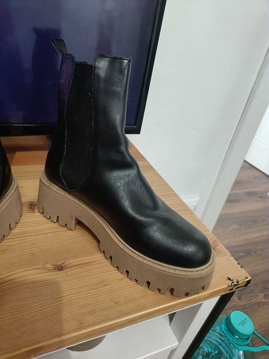 Ghete piele dama 38 Rizzoli