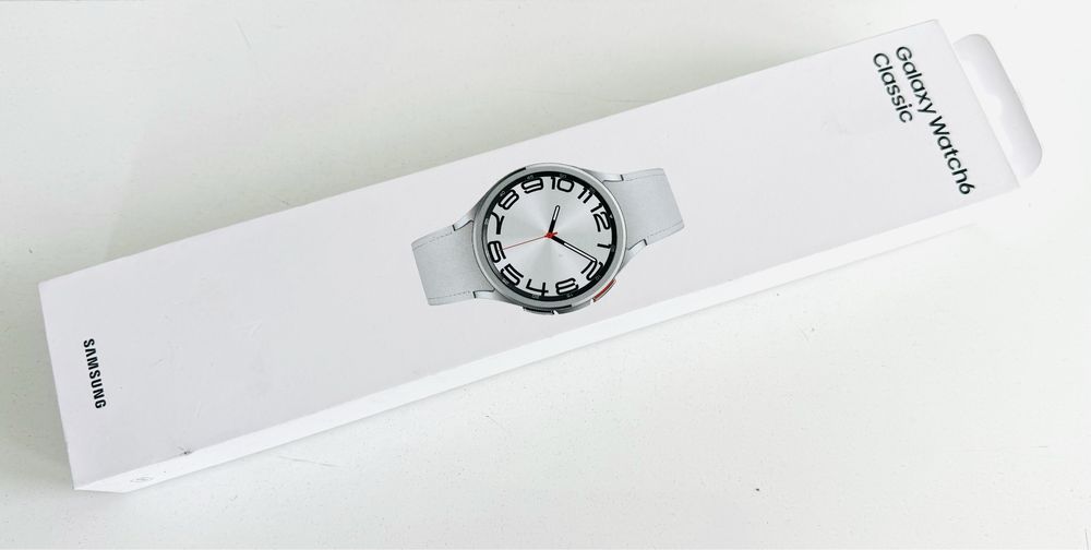 НОВ! Samsung Galaxy Watch 6 Classic 47mm Silver GPS 2г.ГАРАНЦИЯ!