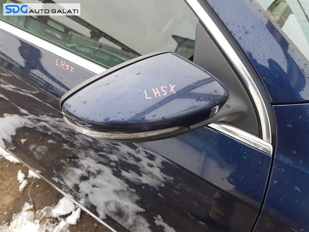 Oglinda Dreapta Electrica FARA Pliere Rabatare cu Lumina Ambientala VW Passat B7 2010 - 2015 Culoare LH5X