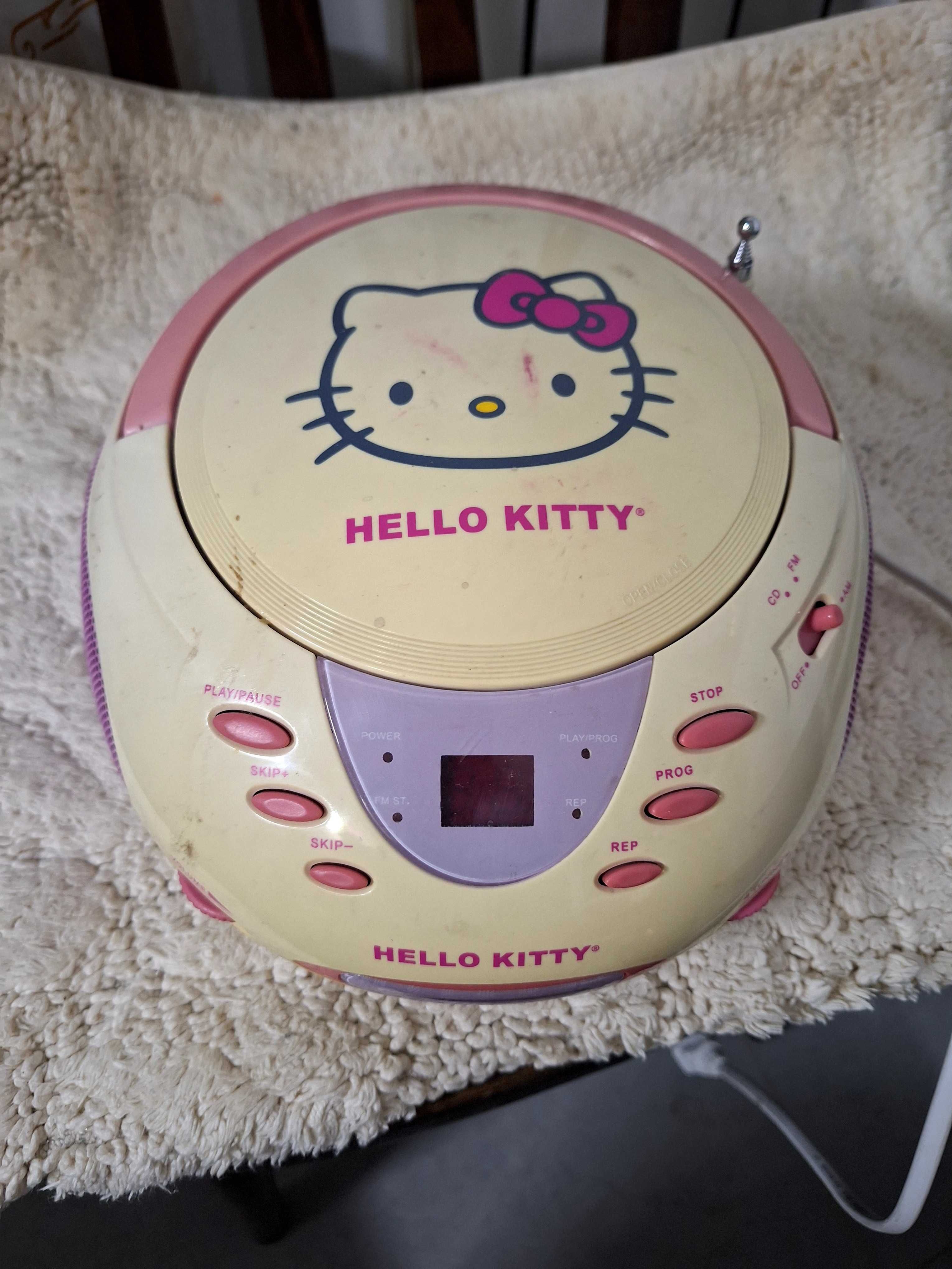 Детский CD проигрыватель Hello kitty.