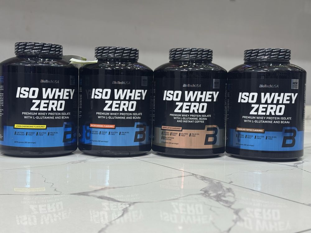 BiotechUSA Iso Whey Zero 2270g